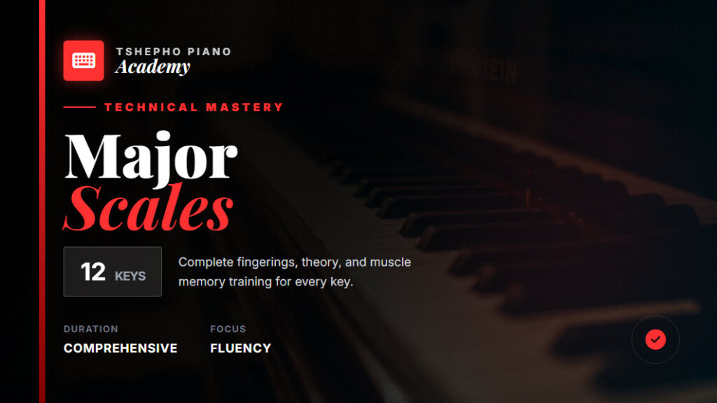 Major Scales in 12 Keys